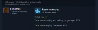 Illustration for article titled Fallout 3, As Told By Steam Reviews